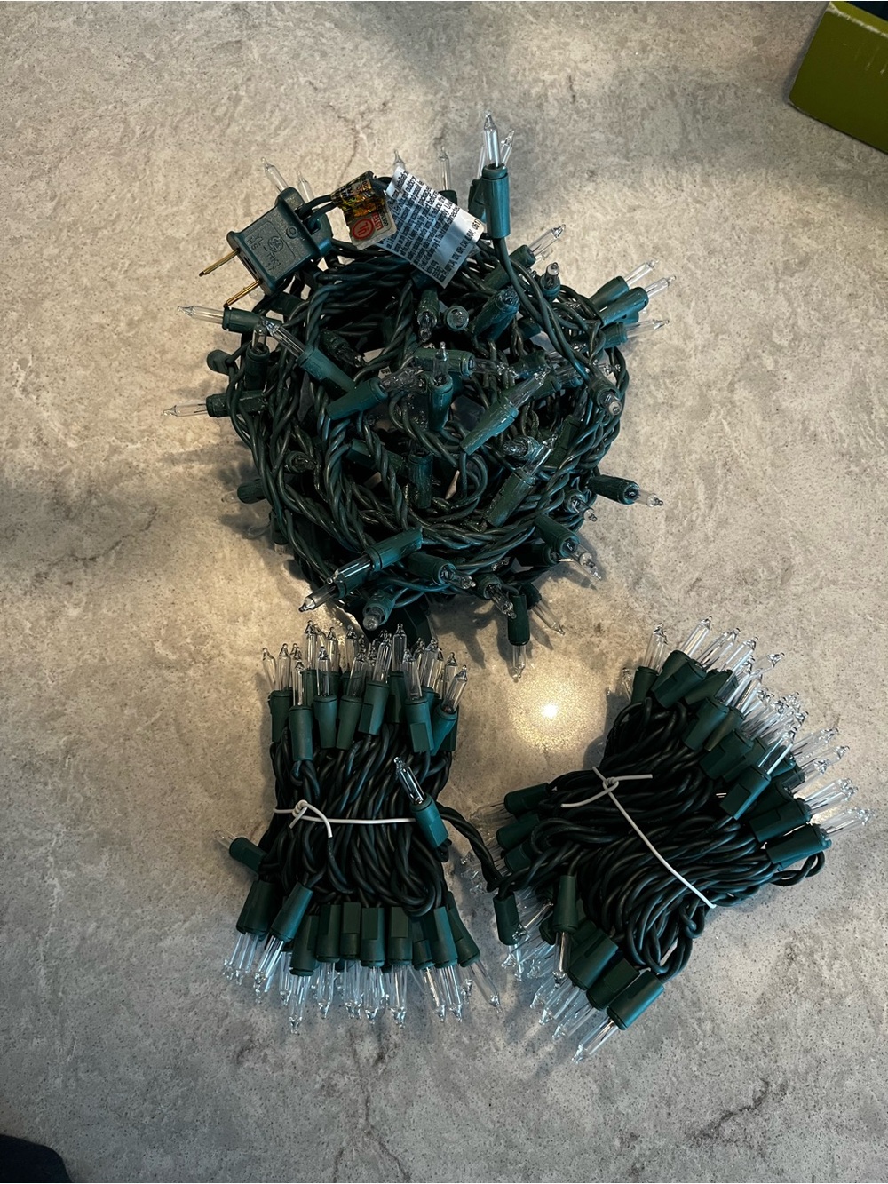 White Mini String Lights - Classic Clear Bulbs